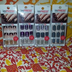 💜4💜 Press on nails by impress💜